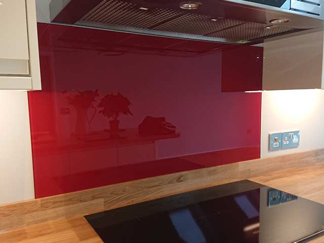 Coloured Glass Splashbacks