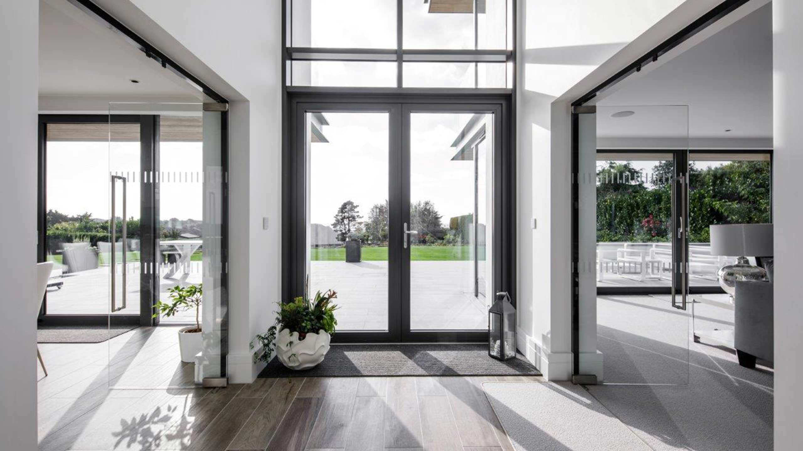 Aluminium Hinged Doors