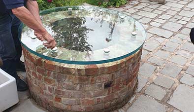 Architectural Well-Top-Glass-Norfolk-Suffolk